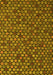 Abstract Yellow Modern Rug, abs5392yw