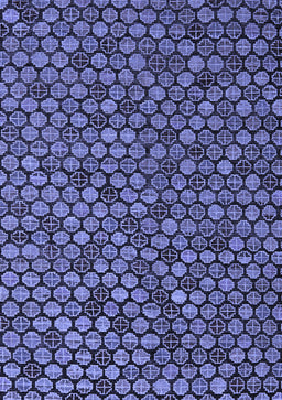 Abstract Blue Modern Rug, abs5392blu