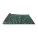 Sideview of Abstract Light Blue Modern Rug, abs5392lblu