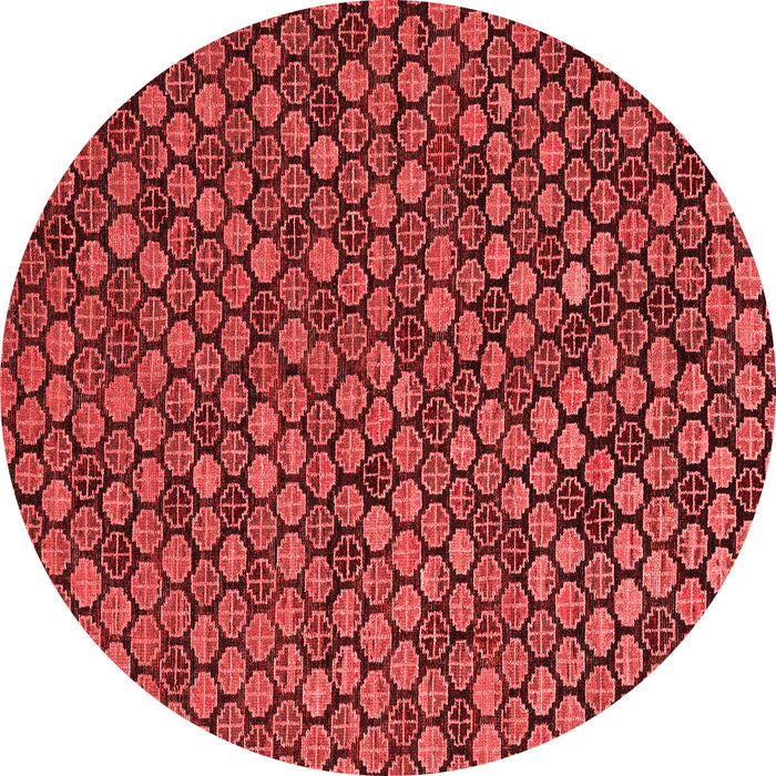 Machine Washable Abstract Red Modern Rug, wshabs5392red