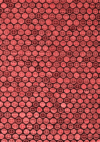 Abstract Red Modern Rug, abs5392red