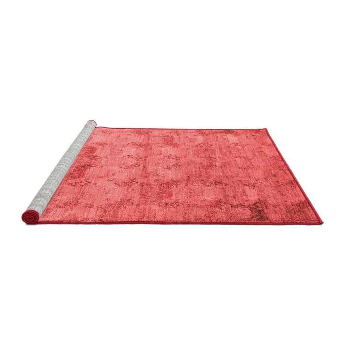 Modern Red Washable Rugs