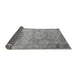 Sideview of Abstract Gray Modern Rug, abs5393gry