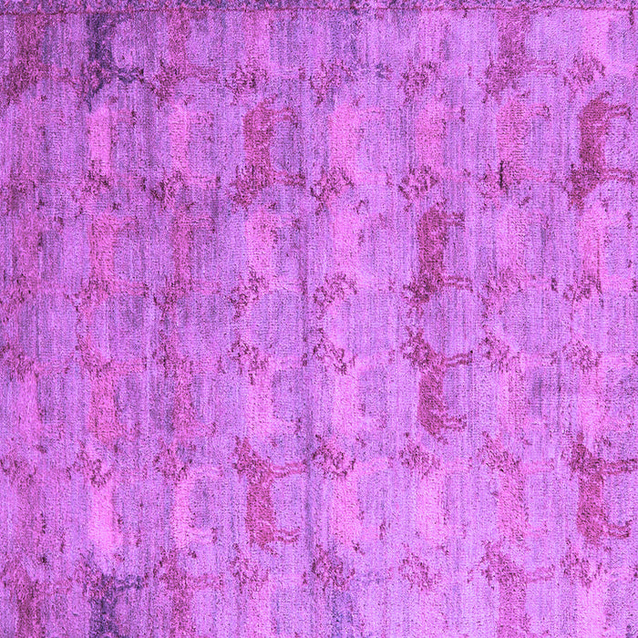 Square Abstract Purple Modern Rug, abs5393pur