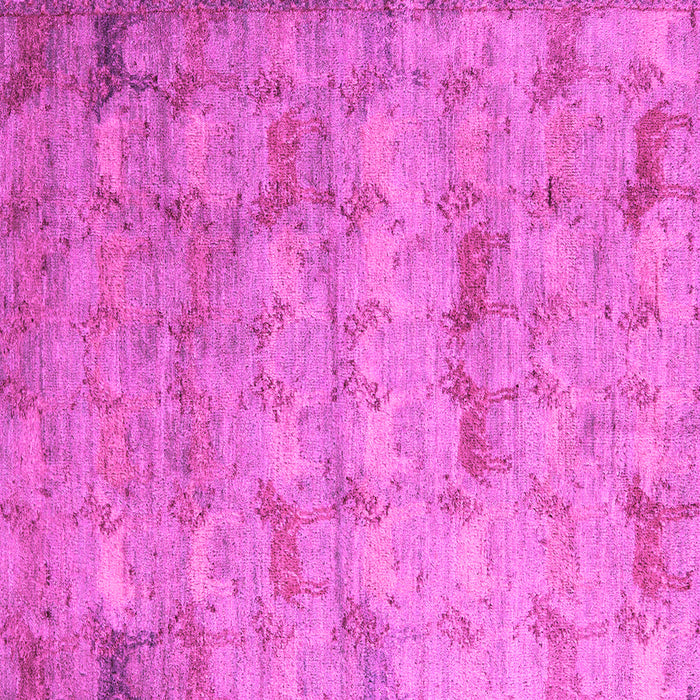 Square Abstract Pink Modern Rug, abs5393pnk