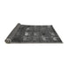 Sideview of Abstract Gray Modern Rug, abs5394gry