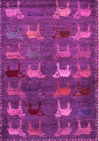 Abstract Pink Modern Rug, abs5394pnk