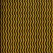 Square Abstract Yellow Modern Rug, abs5395yw