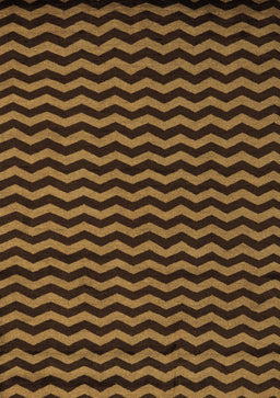 Abstract Brown Modern Rug, abs5395brn