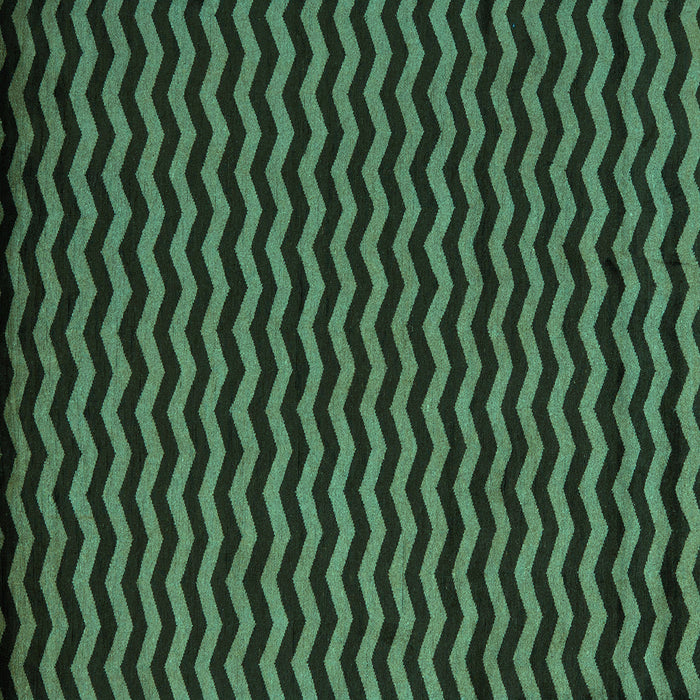 Square Machine Washable Abstract Turquoise Modern Area Rugs, wshabs5395turq