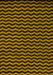 Abstract Yellow Modern Rug, abs5395yw