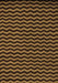 Machine Washable Abstract Brown Modern Rug, wshabs5395brn