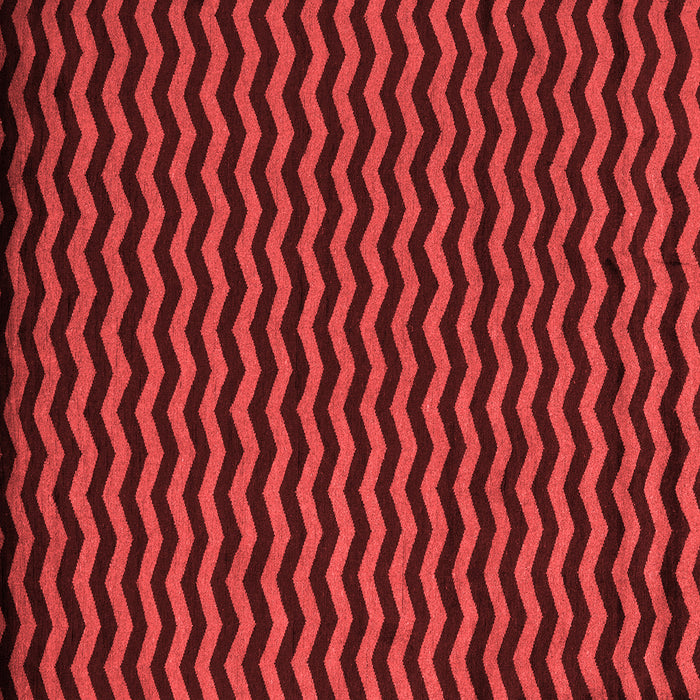 Machine Washable Abstract Red Modern Rug, wshabs5395red