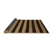 Sideview of Abstract Cinnamon Brown Modern Rug, abs5396