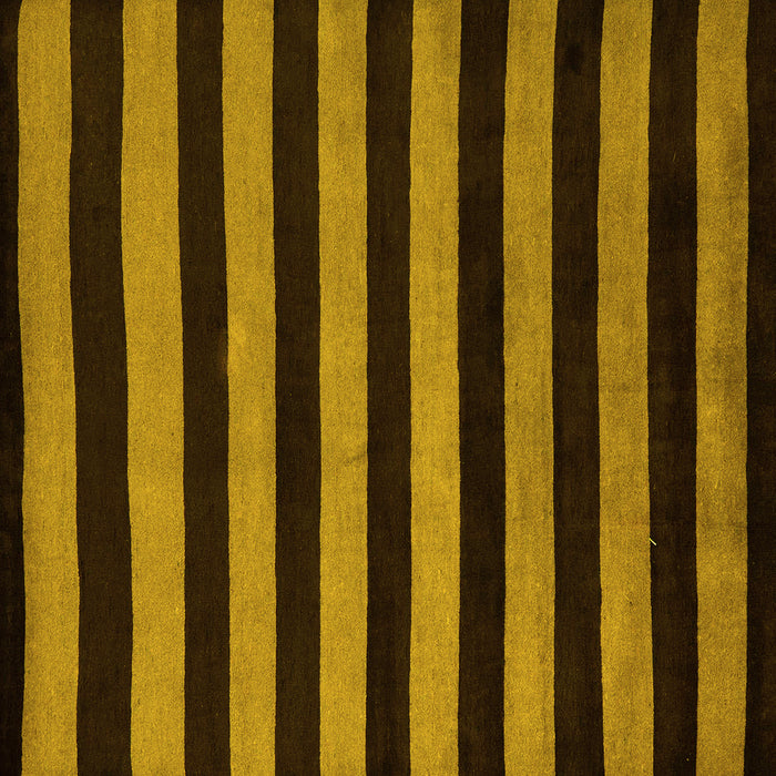 Square Abstract Yellow Modern Rug, abs5396yw