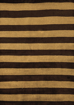 Abstract Brown Modern Rug, abs5396brn