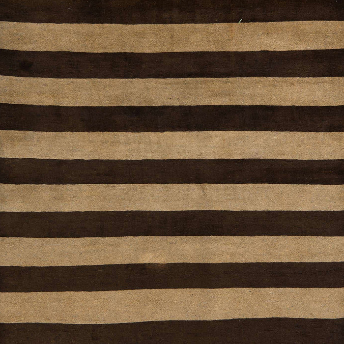 Machine Washable Abstract Cinnamon Brown Rug, wshabs5396