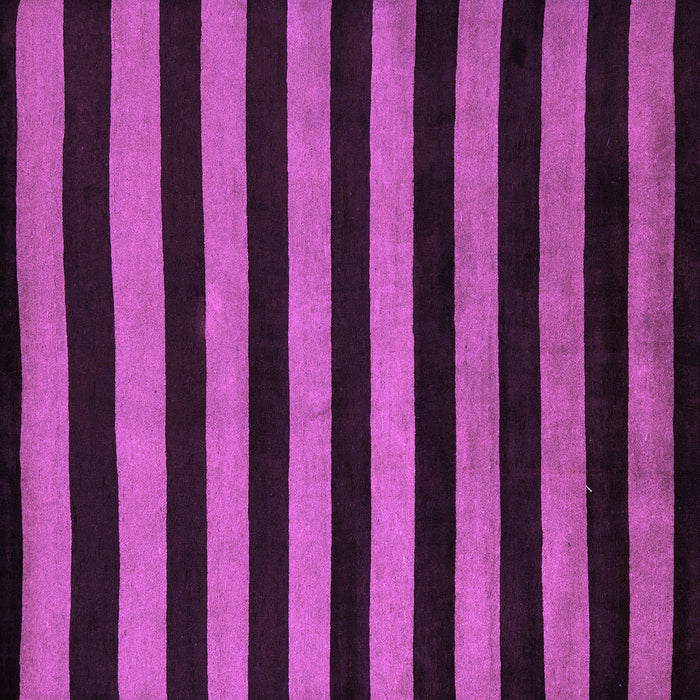 Square Machine Washable Abstract Purple Modern Area Rugs, wshabs5396pur