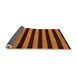 Sideview of Abstract Orange Modern Rug, abs5396org