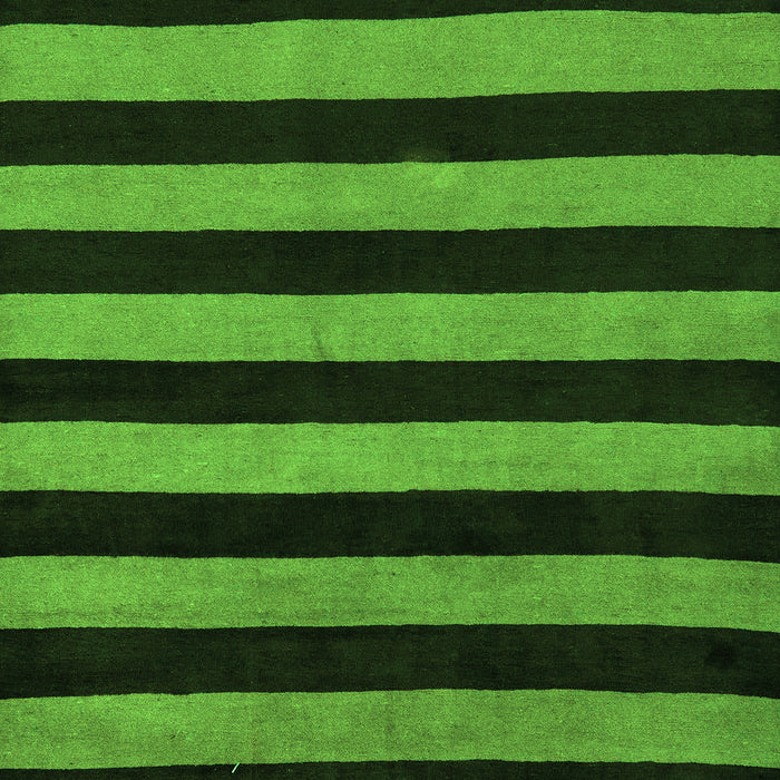 Machine Washable Abstract Green Modern Area Rugs, wshabs5396grn