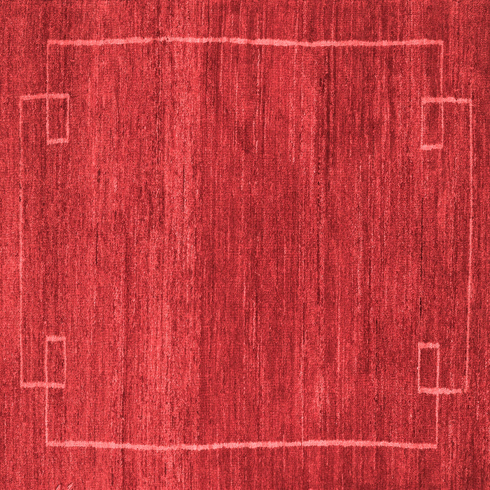 Abstract Red Modern Rug, abs5397red