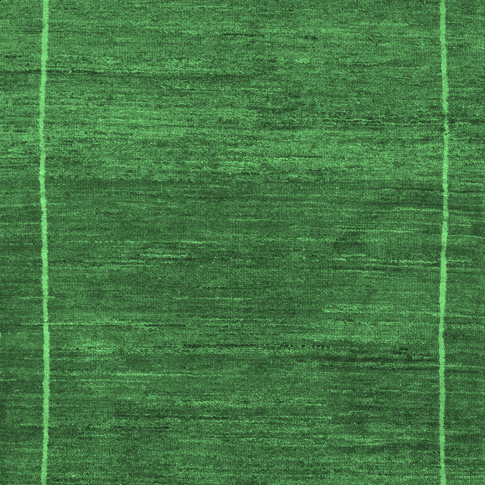 Machine Washable Abstract Emerald Green Modern Area Rugs, wshabs5397emgrn