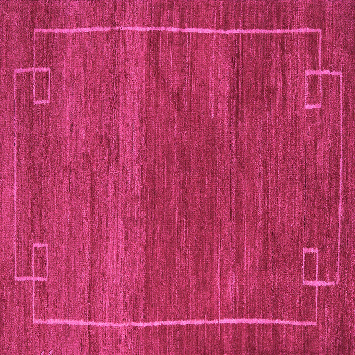 Square Abstract Pink Modern Rug, abs5397pnk