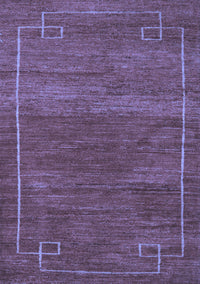 Abstract Blue Modern Rug, abs5397blu