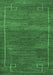 Abstract Emerald Green Modern Rug, abs5397emgrn