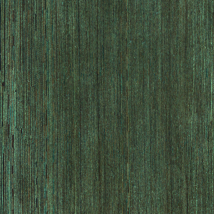 Square Abstract Turquoise Modern Rug, abs5398turq