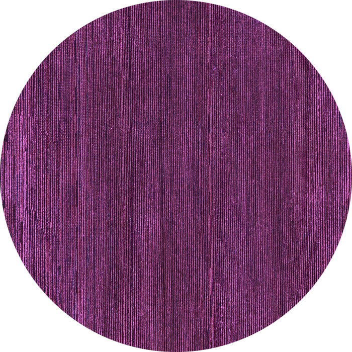 Round Abstract Purple Modern Rug, abs5398pur