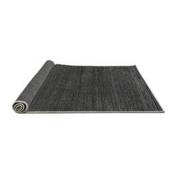 Sideview of Abstract Gray Modern Rug, abs5398gry
