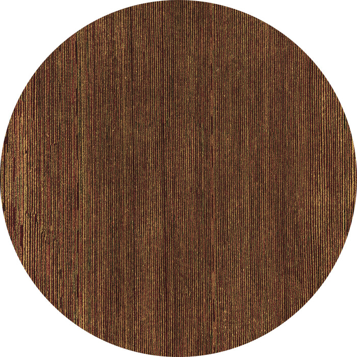 Round Abstract Brown Modern Rug, abs5398brn