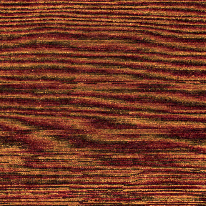 Square Machine Washable Abstract Orange Modern Area Rugs, wshabs5398org