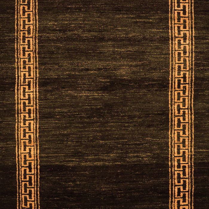 Machine Washable Abstract Orange Modern Area Rugs, wshabs5399org