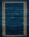 Abstract Blue Modern Rug, abs5399