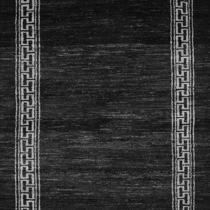 Machine Washable Abstract Gray Modern Rug, wshabs5399gry