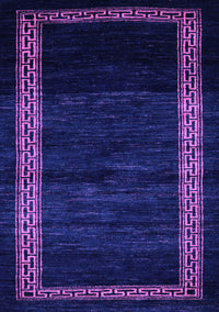 Abstract Purple Modern Rug, abs5399pur