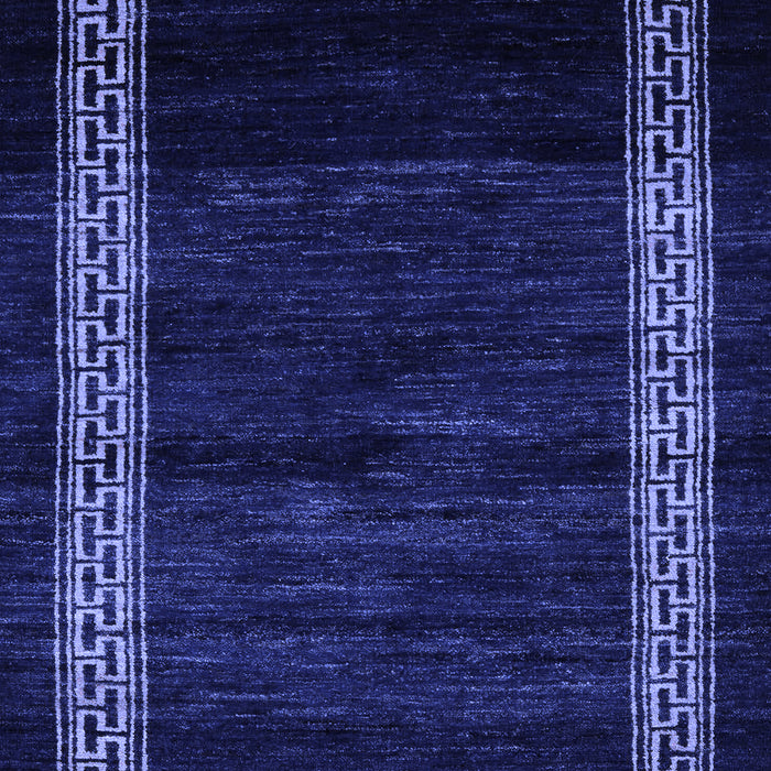 Abstract Blue Modern Rug, abs5399blu