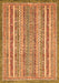 Abstract Orange Modern Rug, abs539org