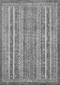 Abstract Gray Modern Rug, abs539gry