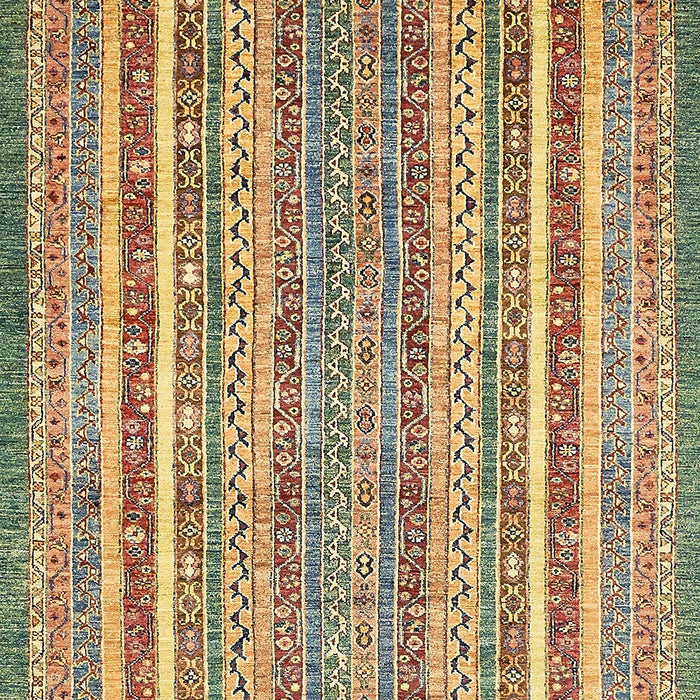 Machine Washable Abstract Saddle Brown Rug, wshabs539