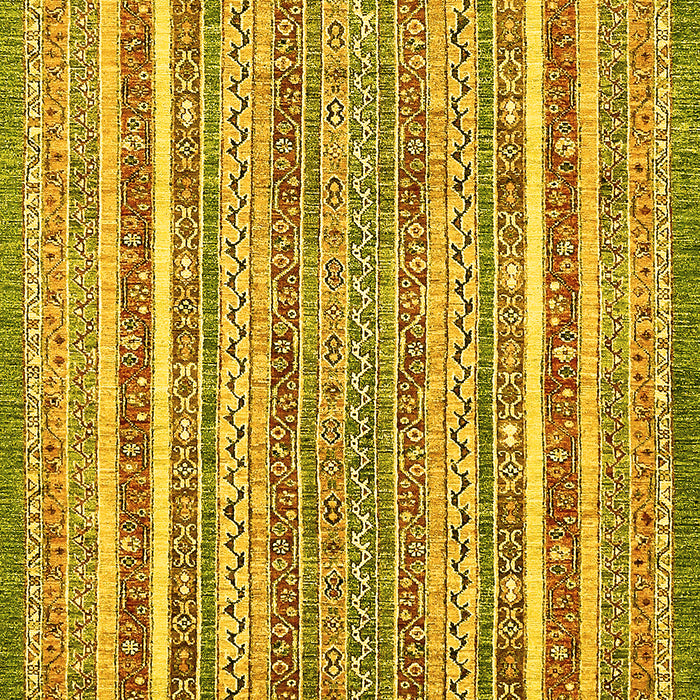 Abstract Yellow Modern Rug, abs539yw