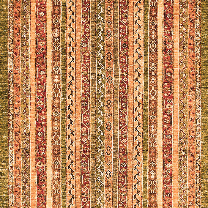 Machine Washable Abstract Orange Modern Area Rugs, wshabs539org