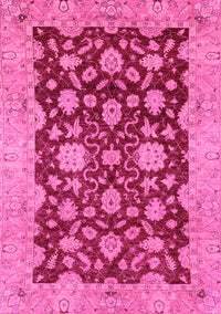 Abstract Pink Modern Rug, abs53pnk