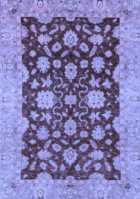 Abstract Blue Modern Rug, abs53blu