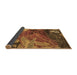 Sideview of Abstract Brown Modern Rug, abs5400brn