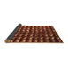 Sideview of Abstract Brown Modern Rug, abs5401brn