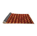 Sideview of Abstract Orange Modern Rug, abs5401org