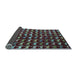 Sideview of Abstract Light Blue Modern Rug, abs5401lblu